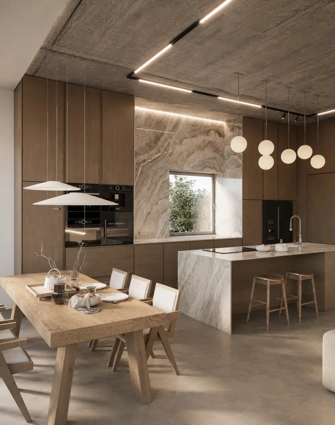 Projekt wnętrza domu Koszalin, 280 m²